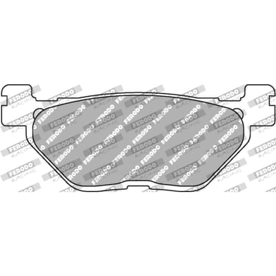 ferodo remblokje voor yamaha 500 t-max scooter 2001 tot 2003 / ar nieuw