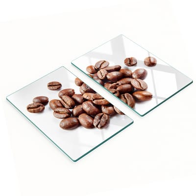 Multifunctionele decoratieve snijplanken van gehard staal voor in de keuken, geschikt voor koffiebonen, 2x40x52 cm