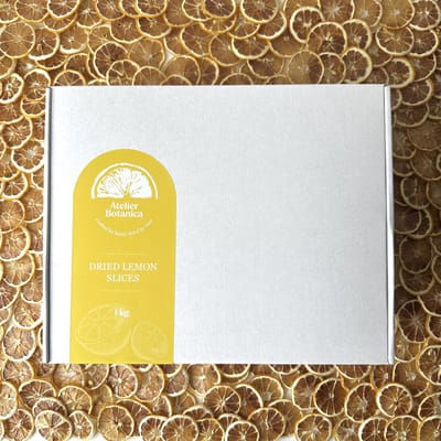 Gedroogde citroenschijfjes 1kg – cocktail garnering – 100% natuurlijk – grootverpakking