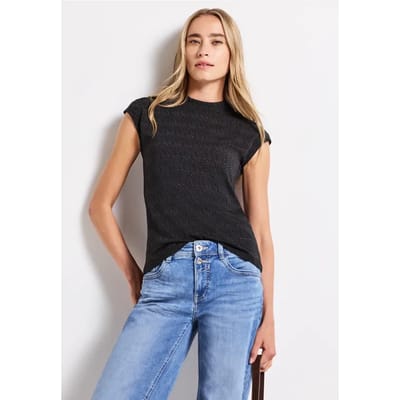 Basic shirt met col
