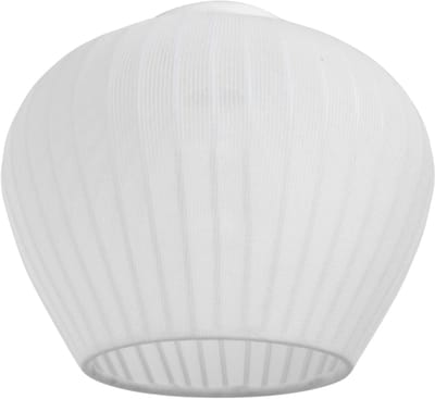 Lampenkap K45981S Ø17cm - elegante witte textiele lampenkap voor binnen, geschikt voor E27 fittingen - Anne Light Home