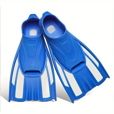 Bovista Zwemvliezen Voor Kinderen & Volwassenen - Flippers - Zwemflippers - Snorkelset - Blauw - Maat XS
