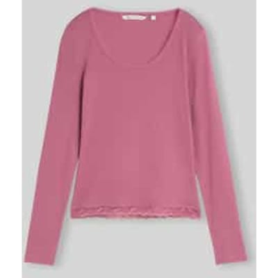 slim fit shirt met lange mouwen van katoenmix