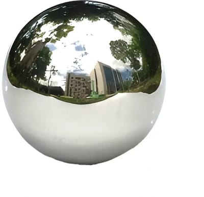 Buitengewoon de boet - Deco Heksenbol Zilver Glans Roestvrij Staal...