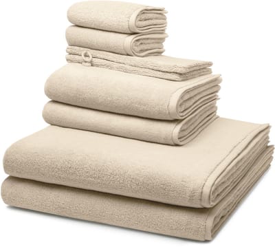 Ross Sonstiges 2 X washandjes 2 X gasten- 2 X douche- 2 X handdoek - in set 8 pack Sensual Skin