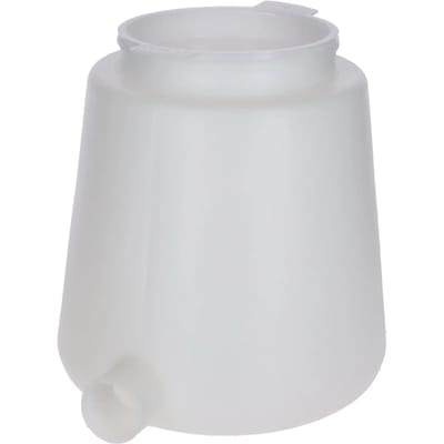 Plastic voederfles voor vee met plastic deksel en handvat Kerbl