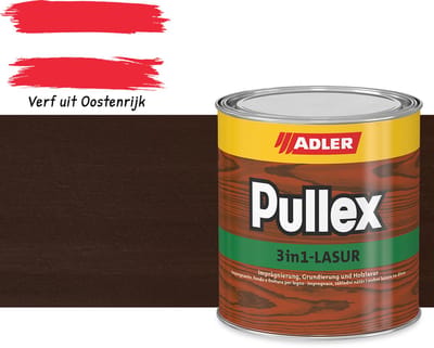 ADLER Pullex 3in1-Lazuur Brown Sugar, bruine beits 0,75 liter