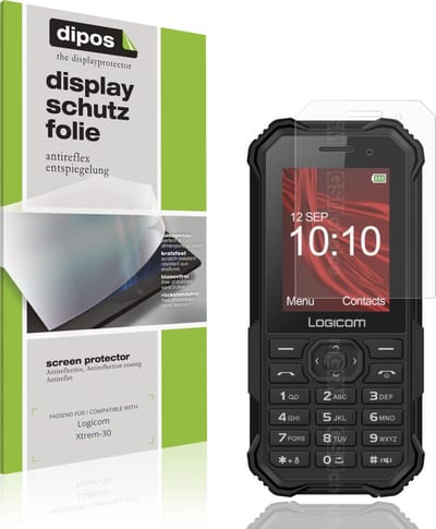 dipos – 4x Matte Beschermfolie geschikt voor Logicom Xtrem-30 | Krasbestendige & antireflecterende Screenprotector Ultra-Thin