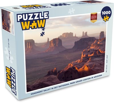 Puzzel Monument Valley in het Nationaal park Grand Canyon in Arizona - Legpuzzel - Puzzel 1000 stukjes volwassenen
