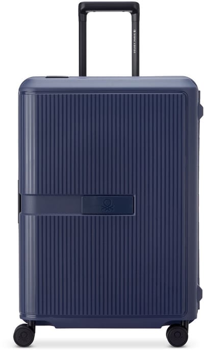 Delsey Paris x United Colors Of Benetton - Color Block - 66 cm Reiskoffer - Blauw