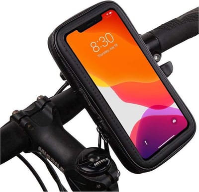 Ar202 Waterdichte gsm houder fiets - telefoon koffer tot 6.5 inch - E590