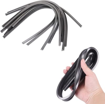 Universele Ruitenwisserrubber voor Voorruit, Vervangende Rubberset van 700 mm, Geluidsarme en Schadevrije Ruitenwissers, 8 Stuks