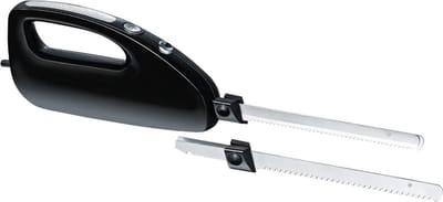 Kebab Mes - Doner Mes Elektrisch - Kebab Snijder Krachtige Motor - 120W – 15cm - Vlees Snijmachine – Zwart - [Energieklasse B]