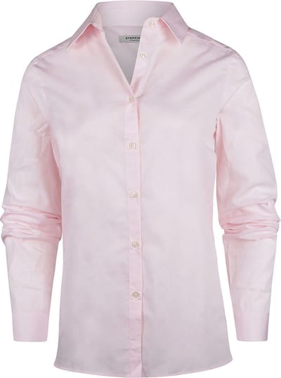 Steppin' Out Blouse Bibi Poplin Dames Lichtroze - Maat S - Heren