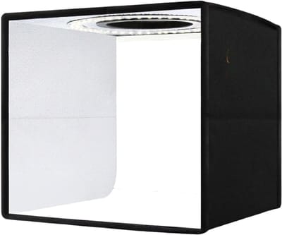 DnA® Fotobox - Fotoboek - Fotoboek Plakalbum - Zwart - 25cm x 25cm x 25cm