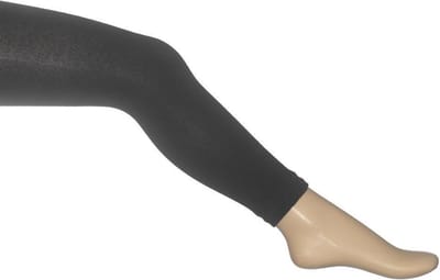 Bonnie Doon - Kinderen - Voetloze Maillots - Jumeaux Footless Tights - Zwart - 92/98