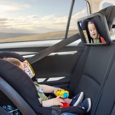 Innovagoods - Mirraby - Babyspiegel voor de achterbank - Autospiegel baby en kind