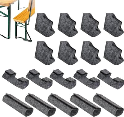 Stoel Leg Protectors - Meubelvoet Doppen - Vloer Beschermen - Anti-slip Basis - Set van 18 - Niet gespecificeerd