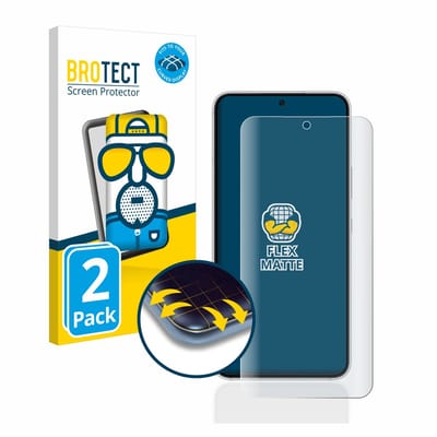 BROTECT - Screenprotector voor Samsung Galaxy S22 5G - Folie Beschermfolie matte volledig dekking 2 Stuks