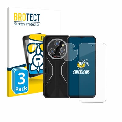 Screenprotector 3 Stuks voor Oukitel WP55 Pro (Voor+Camera) Beschermglas transparant