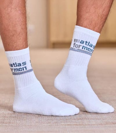 ATLAS FOR MEN - Set van 6 paar sportsokken - Heren - Verkrijgbaar in grote maten - 39/42