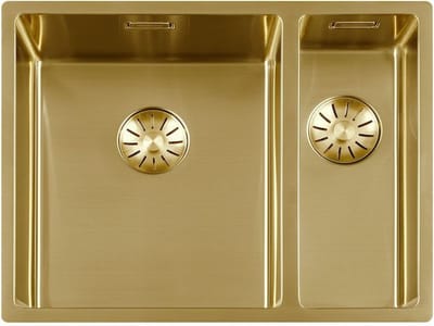 Anderhalve spoelbak 3415 SP GUNMETAL Lorreine