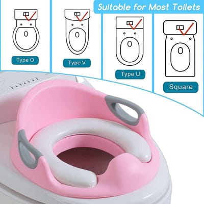Toiletbril voor kinderen, wc-bril voor jongens en meisjes, kindertoiletbril