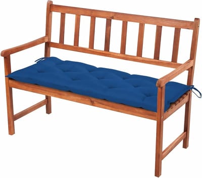 Tuinbank Hout - Bankje Buiten - Ontspannen in de tuin - Massief acaciahout - 120 cm - Bruin