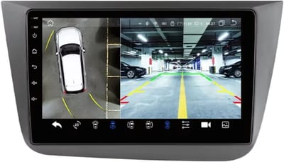 Autoradio bluetooth met camera - Carplay - Voor Seat Altea & Toledo (2004-2015) - Geschikt voor Apple en Android - Stereo - Navigatie - Navigatiesysteem auto