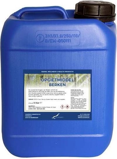 Sauna opgietmiddel Berken 5L