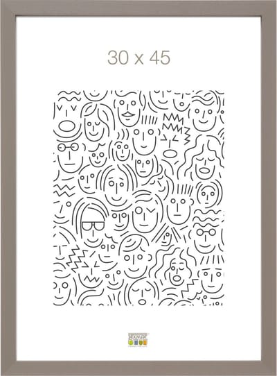 Deknudt Frames fotolijst S45PK3 - taupe - hout - voor foto 30x45 cm
