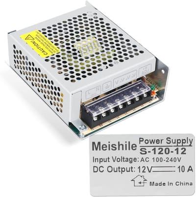 12V 10A 120W DC Voeding en Transformator voor LED, CCTV en Elektronische Apparaten