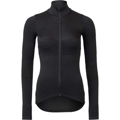 AGU Seamless Fietsshirt Lange Mouwen Premium Dames - Black - XS
