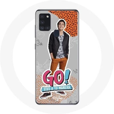 Samsung Galaxy A21S Hoesje Achtervolg je dromen alvaro Paz Go! Lang leve je Manera