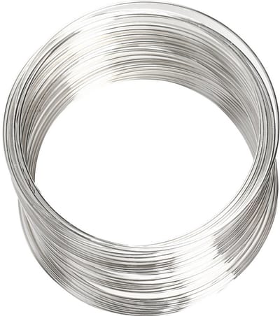 Creativ Company Memorywire 0,8 mm Zilver 11,5 m