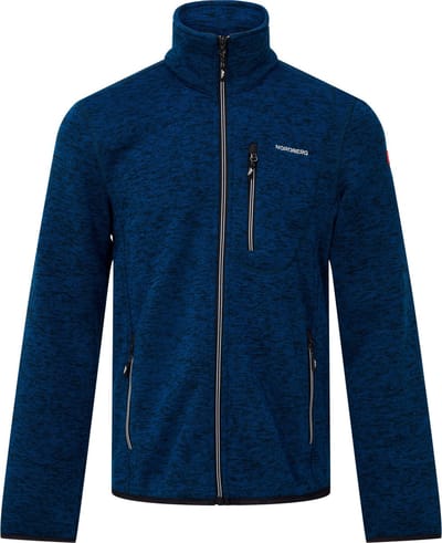 Nordberg Benjamin Fleece Vest - Heren - Petrol melange - Maat M