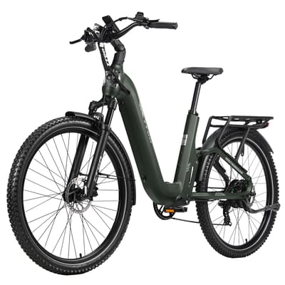 TTGO E-SUVO: 250W glijdt paden. 48V15Ah gaat weken mee. 27,5  banden grijpen stevig. 120 km bereik