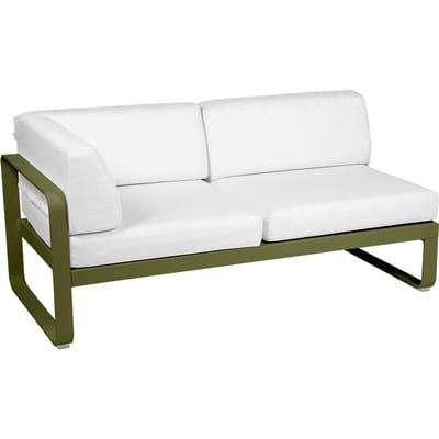 Fermob BELLEVIE hoekmodule links - D3 Pesto - 81 witgrijs