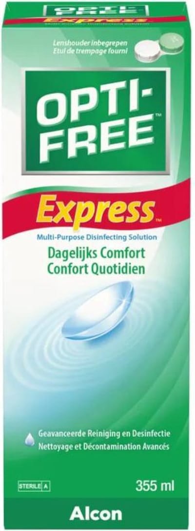 OPTI-FREE® Express® alles-in-één lenzenvloeistof | 1x 355ml