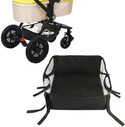 Universele Onderste Baskets voor Kinderwagens - Ruimtebesparend en Duurzaam