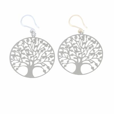 Allergievrij oorbellen-Filigraan-Boom-Charme Bijoux