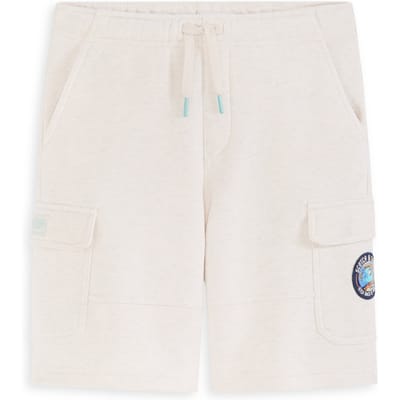 Scotch & Soda Boys S&s Fleece Cargo Short Ivory Taglia: M | Pantaloni Outlet | kids | Bianco