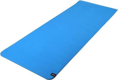 Yoga mat dubbelzijdig Reebok 4mm blauw/groen