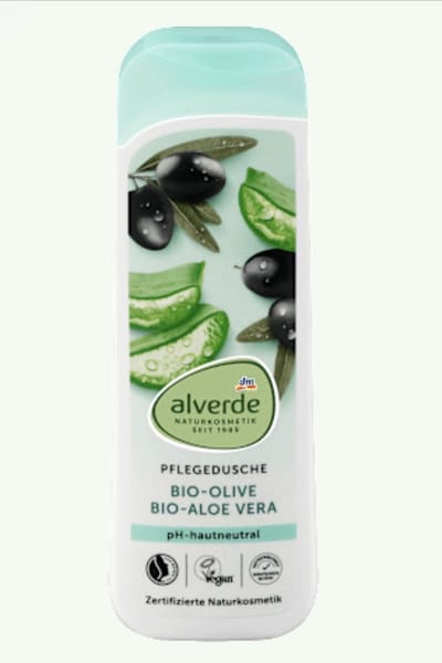 Alverde NATURKOSMETIK Olijf Aloë Vera Douchegel, 250 ml