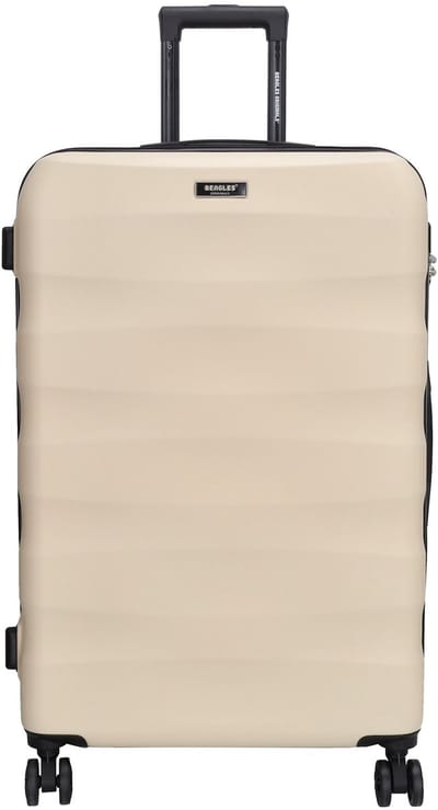 Beagles Originals Go Travel Grote Koffer - 74 cm - 94 Liter – Reiskoffer met Cijferslot - Beige