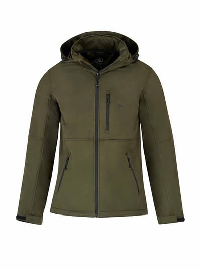 BJØRNSON Olaf Softshell Zomerjas Heren - Stretch - Maat 2XL - Groen