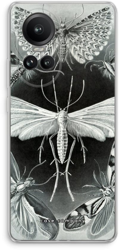 Case Company® - Hoesje geschikt voor Oppo Reno 10 Pro hoesje - Haeckel Tineida - Soft Cover Telefoonhoesje - Bescherming aan alle Kanten en Schermrand