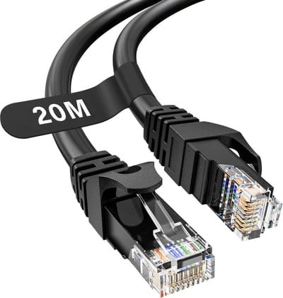 SBVR Ethernet Kabel - 20 Meter - Internetkabel - UTP Kabel - Cat 6 Netwerkkabel - RJ45