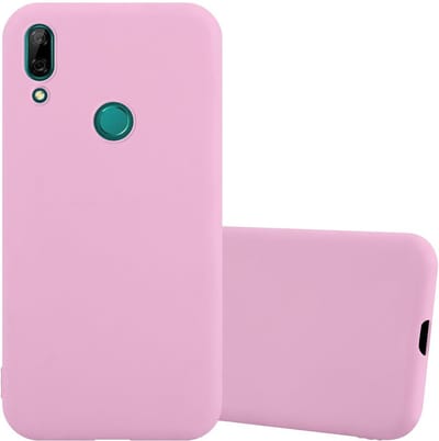 Cadorabo Hoesje geschikt voor Huawei P SMART Z / Y9 PRIME 2019 / Enjoy 10 PLUS in CANDY ROZE - Beschermhoes gemaakt van flexibel TPU silicone Case Cover