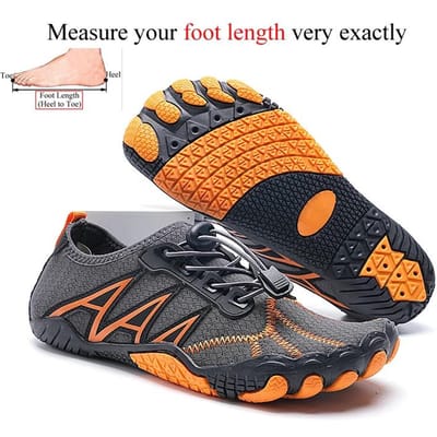 Plus Grote Maat 47 Heren Dames Slipstop Barefoot Aqua Schoenen Watersportschoenen Zwemmen in de Zee Strandschoen Duiken Zomeruitverkoop 43 black